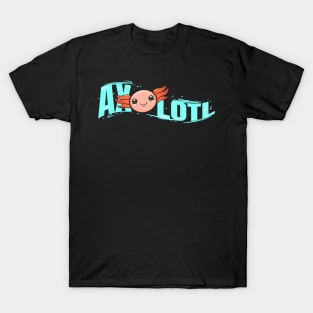 We all love Albino Axolotl fish - the Axolotl T-Shirt